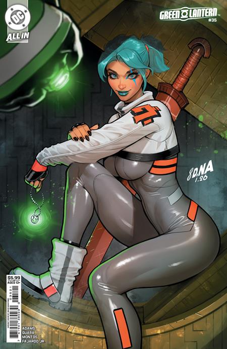 GREEN LANTERN #35 CVR B DAVID NAKAYAMA CARD STOCK VAR
