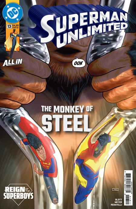 SUPERMAN UNLIMITED #13 CVR A TAURIN CLARKE THE REIGN OF THE SUPERBOYS