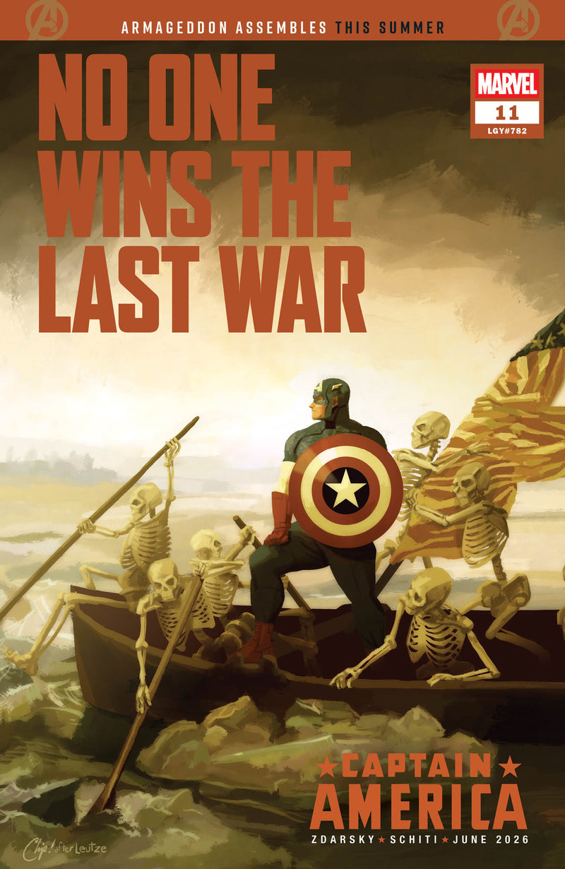 CAPTAIN AMERICA #11 CHIP ZDARSKY FORESHADOW VAR CVR C