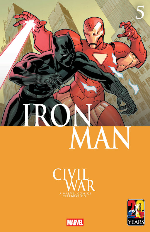 IRON MAN #5 MIKE MCKONE CIVIL WAR CELEBRATION VAR CVR C