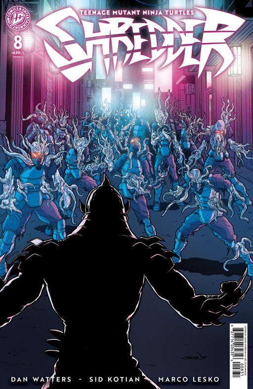 TEENAGE MUTANT NINJA TURTLES SHREDDER #8 VAR C BURROWS CVR C