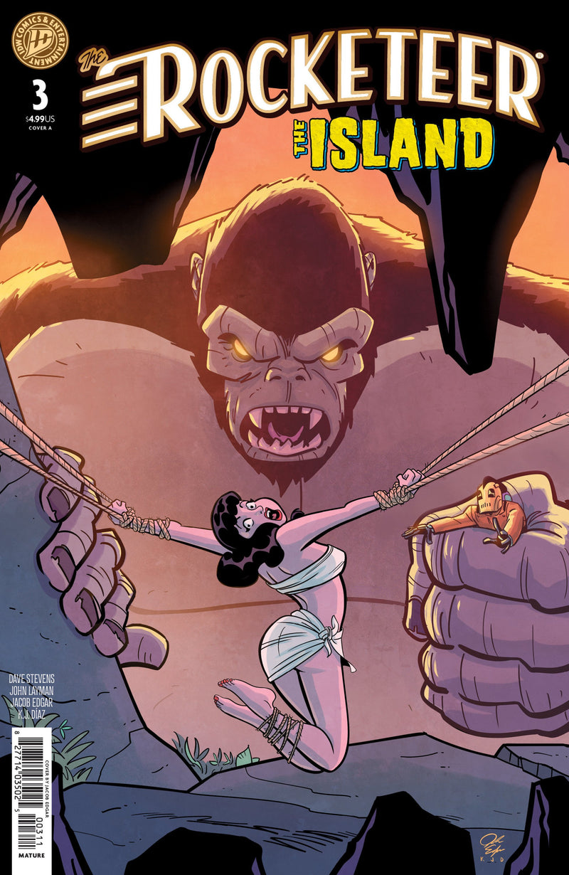 THE ROCKETEER THE ISLAND #3 COVER A EDGAR CVR A