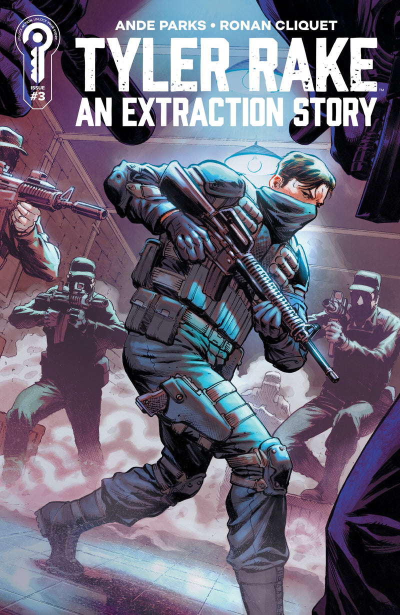 TYLER RAKE AN EXTRACTION STORY #3 COVER B MARCO SANTUCCI CVR B