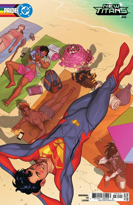 NEW TITANS #36 CVR D RACHAEL STOTT DC PRIDE CARD STOCK VAR