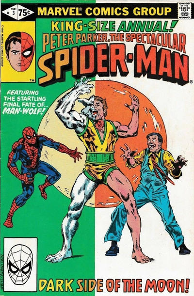 The Spectacular Spider-Man Annual 1979 #3 Direct ed. - back issue