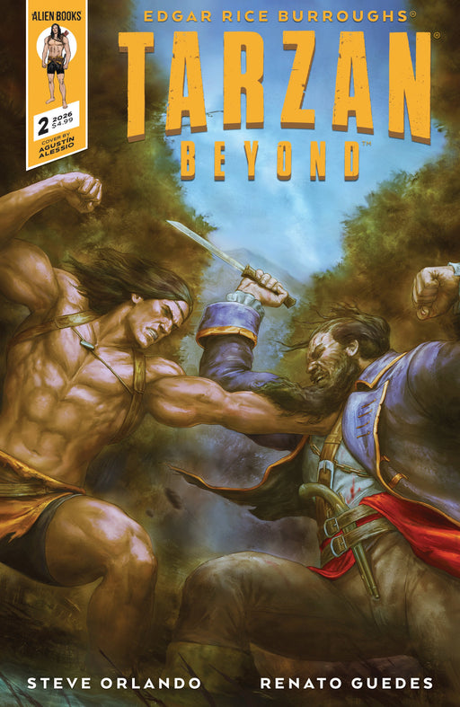 TARZAN BEYOND #2 COVER A ALESSIO CVR A