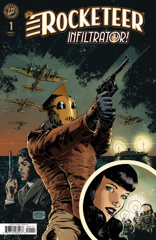 THE ROCKETEER INFILTRATOR #1 COVER A HARDMAN CVR A