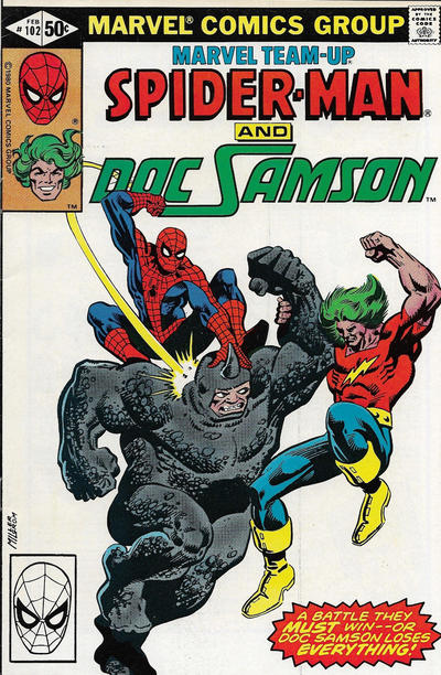 Marvel Team-Up 1972 #102 Direct ed. - back issue