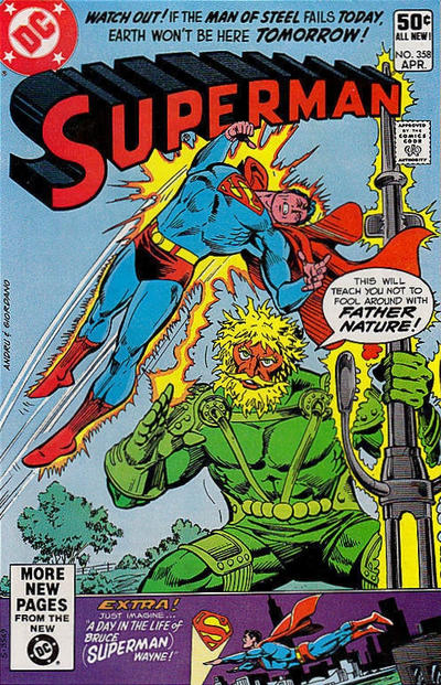 Superman 1939 #358 Direct ed. - back issue - $5.00