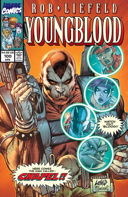 YOUNGBLOOD #100 CVR N ROB LIEFELD AND TODD MCFARLANE VAR