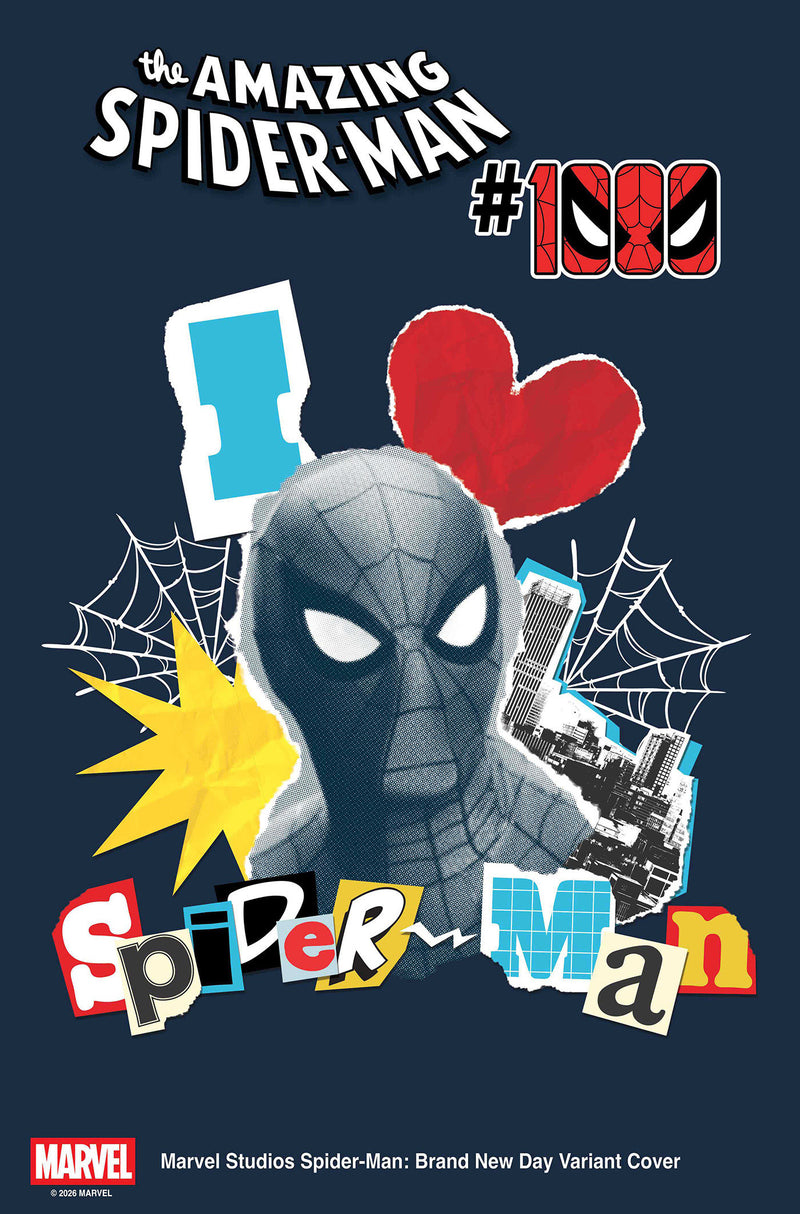 AMAZING SPIDER-MAN #1000 MARVEL STUDIOS SPIDER-MAN BRAND NEW DAY VAR CVR U