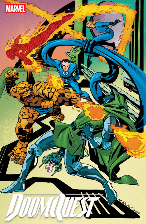 DOOMQUEST #4 STEVE RUDE VAR CVR F