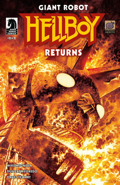 GIANT ROBOT HELLBOY RETURNS #2 CVR A DUNCAN FEGREDO