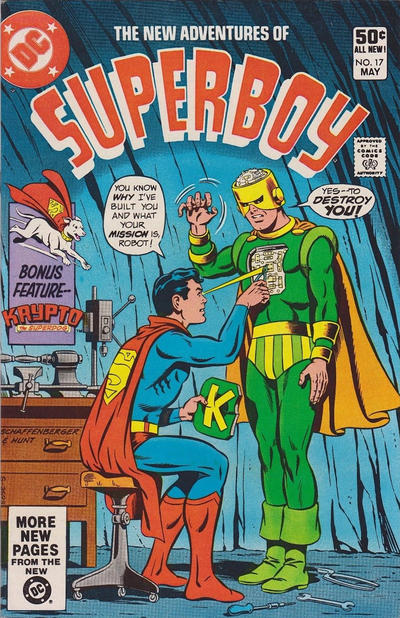 The New Adventures of Superboy 1980 #17 Direct ed. - back issue