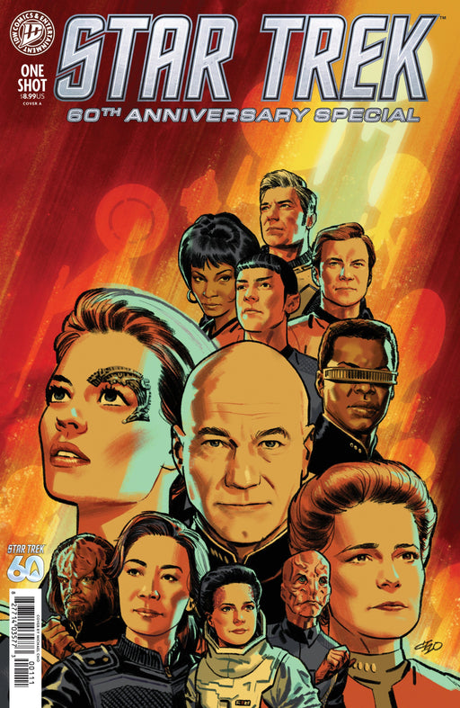 STAR TREK 60TH ANNIVERSARY SPECIAL COVER A CHO CVR A