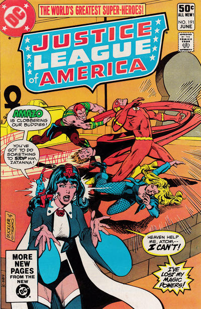 Justice League of America 1960 #191 Direct ed. - back issue