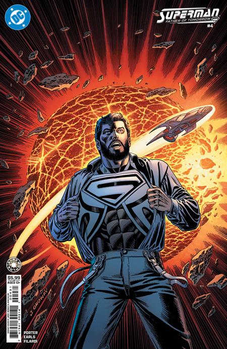 SUPERMAN FATHER OF TOMORROW #4 CVR C JERRY ORDWAY CARD STOCK VAR (OF 6)
