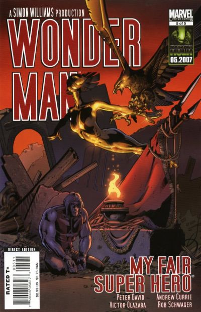 Wonder Man 2007 #5 - back issue - $3.00
