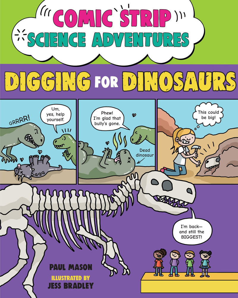 COMIC STRIP SCIENCE ADVENTURES DIGGING FOR DINOSAURS TP
