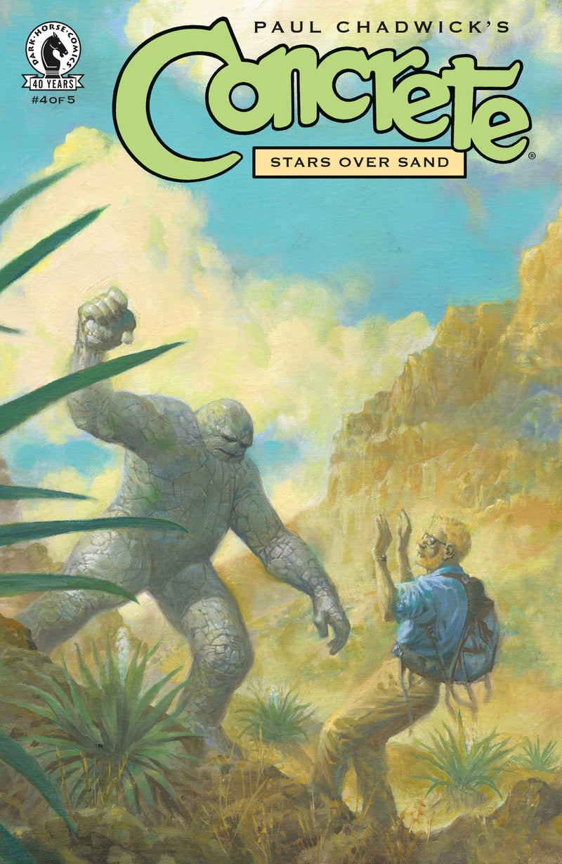 CONCRETE STARS OVER SAND #4 CVR A PAUL CHADWICK