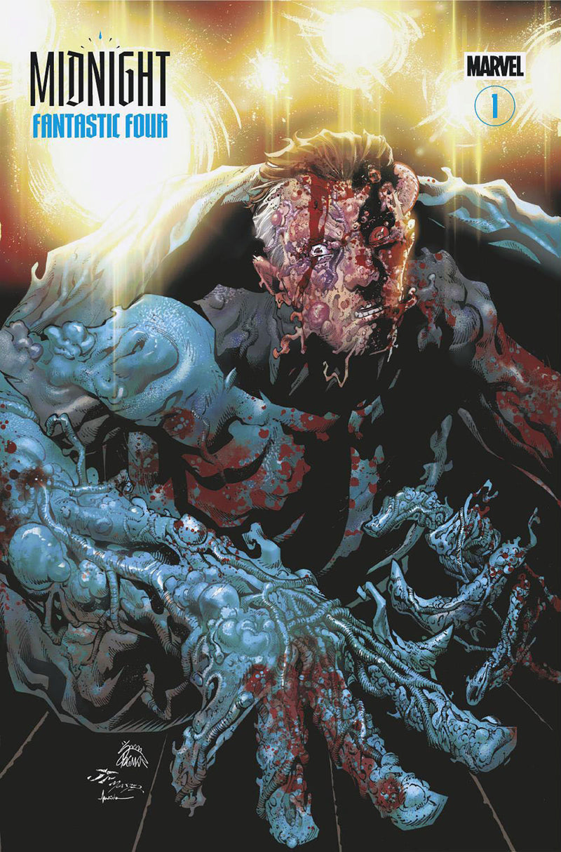 MIDNIGHT FANTASTIC FOUR #1 COVER B RYAN STEGMAN MIDNIGHT BLOODBATH VAR CVR B