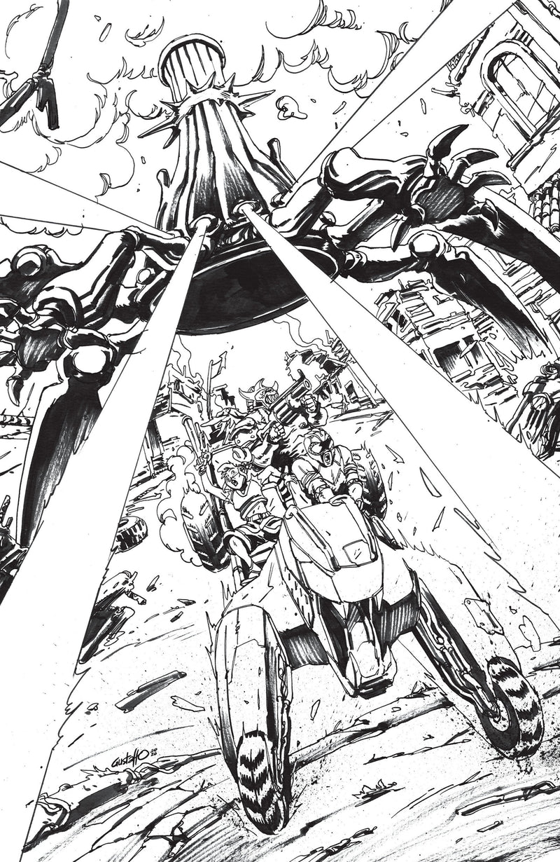 POWER RANGERS GREEN #2 UNLIMITED VAR FULL ART VARGAS CVR K
