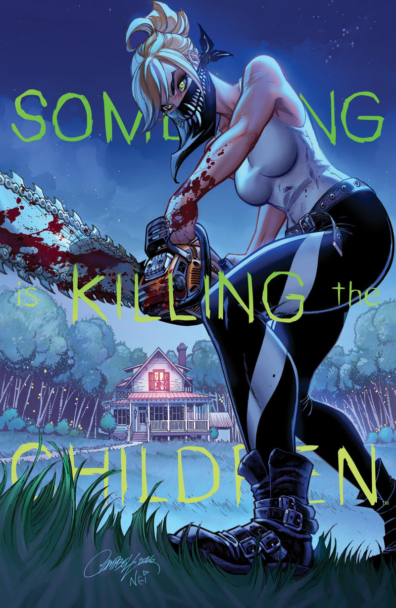 SOMETHING IS KILLING THE CHILDREN #50 L FOC VAR DRESSED CAMPBELL
