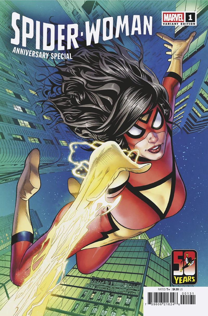 SPIDER-WOMAN 50TH ANNIVERSARY SPECIAL #1 GREG LAND VAR CVR C