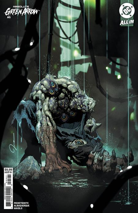 ABSOLUTE GREEN ARROW #5 CVR B GERALD PAREL CARD STOCK VAR (OF 6)