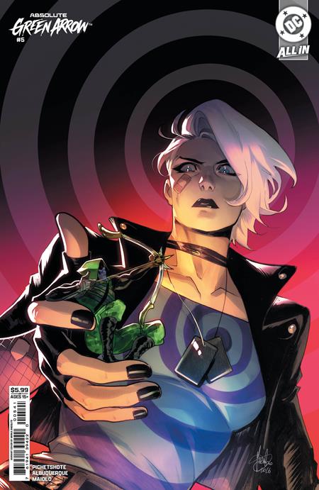 ABSOLUTE GREEN ARROW #5 CVR D MIRKA ANDOLFO CARD STOCK VAR (OF 6)