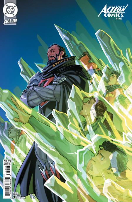 ACTION COMICS #1102 CVR B PETE WOODS CARD STOCK VAR KINGDOM OF ZOD