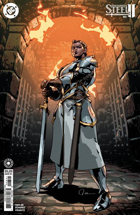 DARK KNIGHTS OF STEEL II #3 CVR D GERALD PAREL CARD STOCK VAR (OF 12)