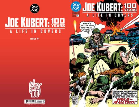 JOE KUBERT 100 YEARS A LIFE IN COVERS #1 ONE SHOT CVR A JOE KUBERT