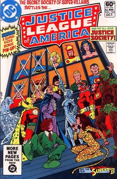 Justice League of America 1960 #195 Direct ed. - back issue