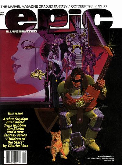 Epic Illustrated 1980 #8 - back issue