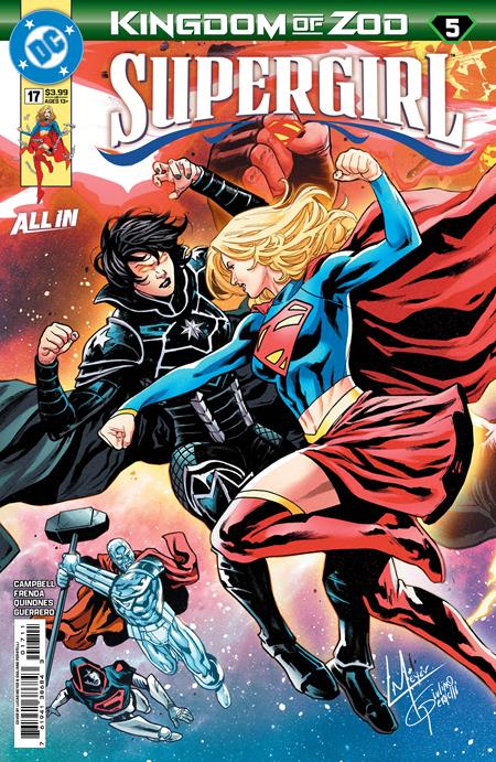 SUPERGIRL #17 CVR A LUCAS MEYER CONNECTING KINGDOM OF ZOD