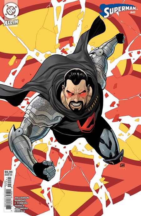 SUPERMAN #42 CVR B DANIEL SAMPERE CARD STOCK VAR KINGDOM OF ZOD