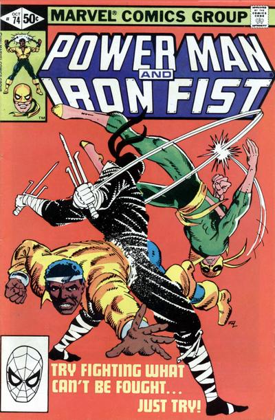 Power Man and Iron Fist 1981 #74 Direct ed. - back issue - $4.00