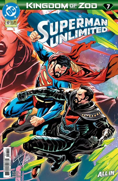 SUPERMAN UNLIMITED #17 CVR A LUCAS MEYER CONNECTING KINGDOM OF ZOD