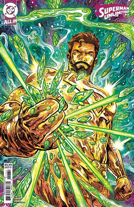 SUPERMAN UNLIMITED #17 CVR C VINCENZO RICCARDI CARD STOCK VAR KINGDOM OF ZOD