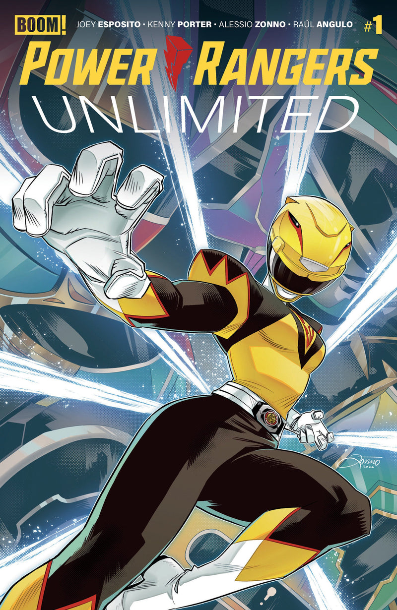 POWER RANGERS UNLIMITED #1 ZB 2ND PRINTING DRESSED ZONNO CVR A