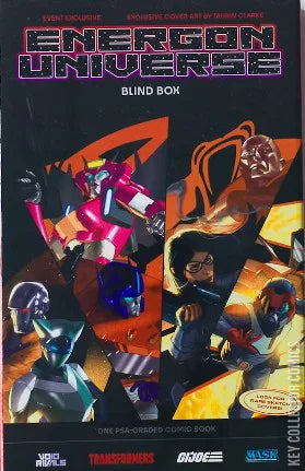 Energon Universe Blind Box LImited to 1000 Contains PSA Graded Comic