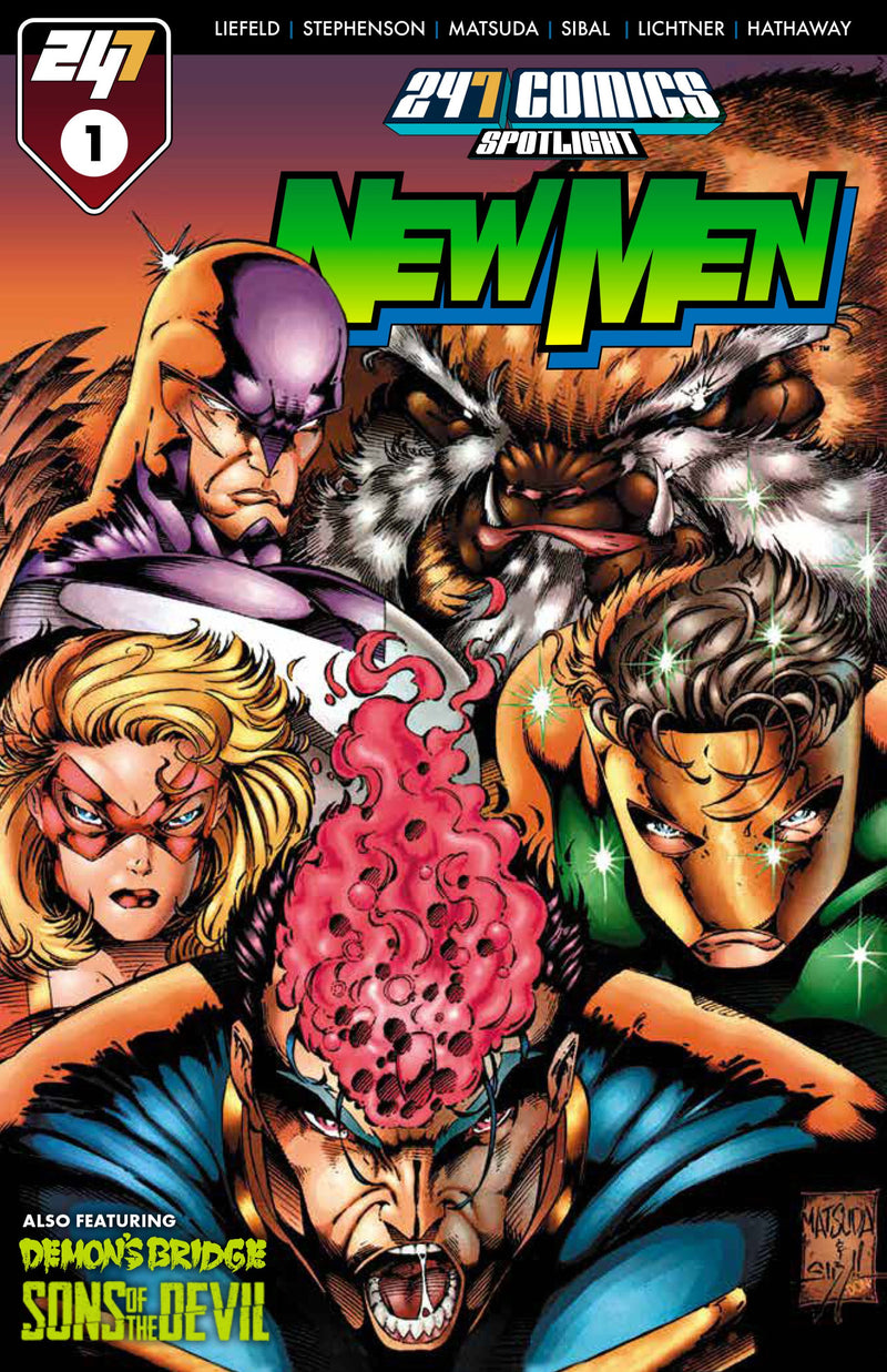 247 COMICS PRESENTS SPOTLIGHT #1 COVER E - NEWMEN