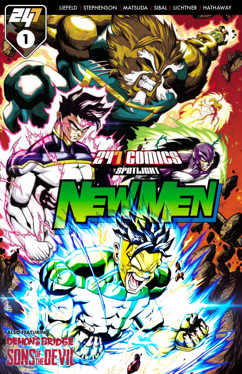 247 COMICS PRESENTS SPOTLIGHT #1 COVER F - NEWMEN MANGA