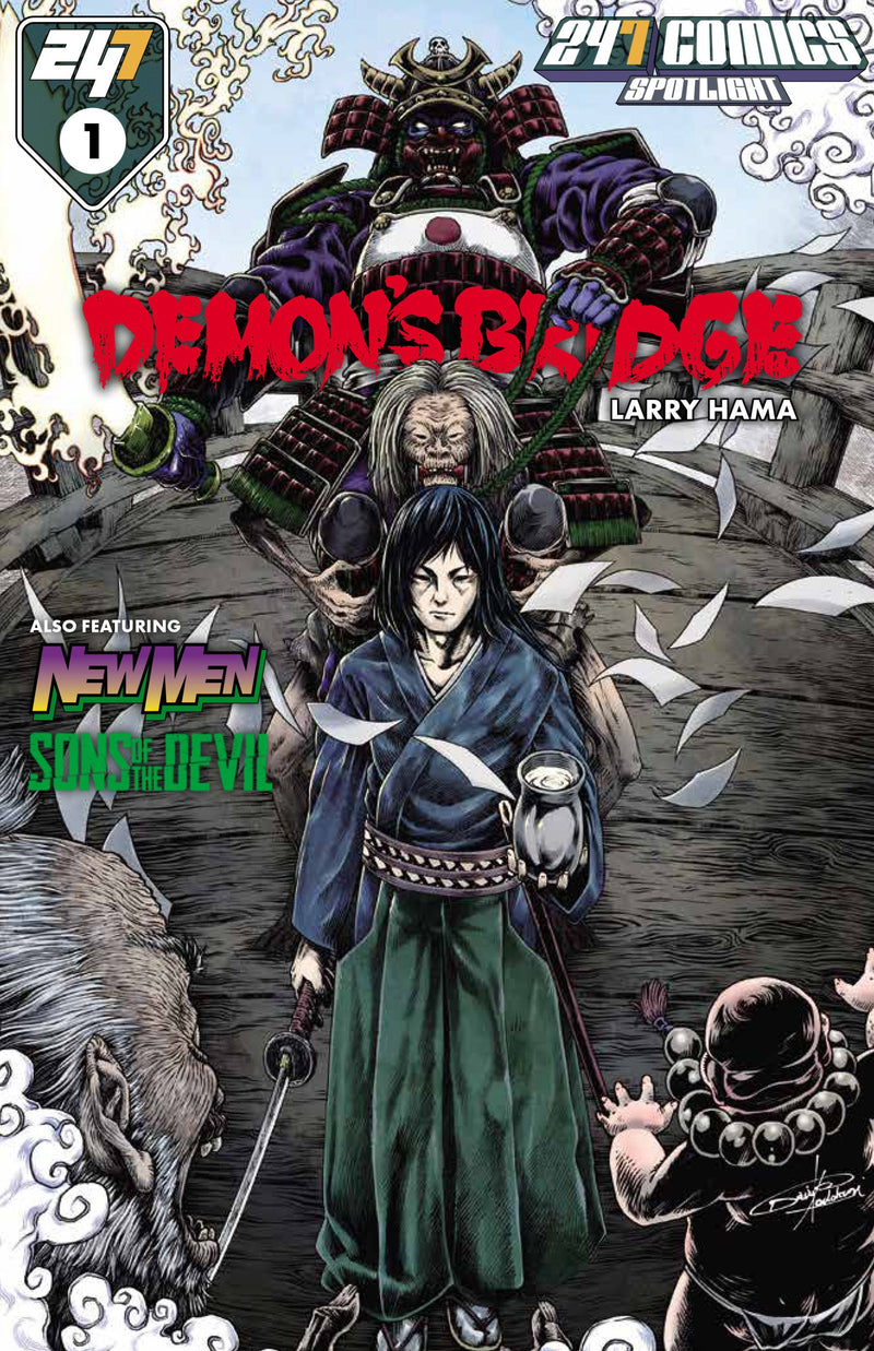 247 COMICS PRESENTS SPOTLIGHT #1 COVER J - DEMONS BRIDGE MANGA
