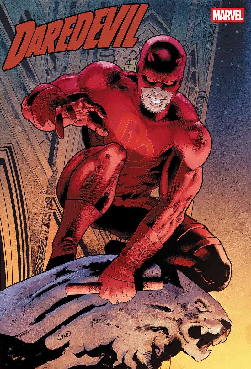 DAREDEVIL #8 GREG LAND VAR 1:25 INCV