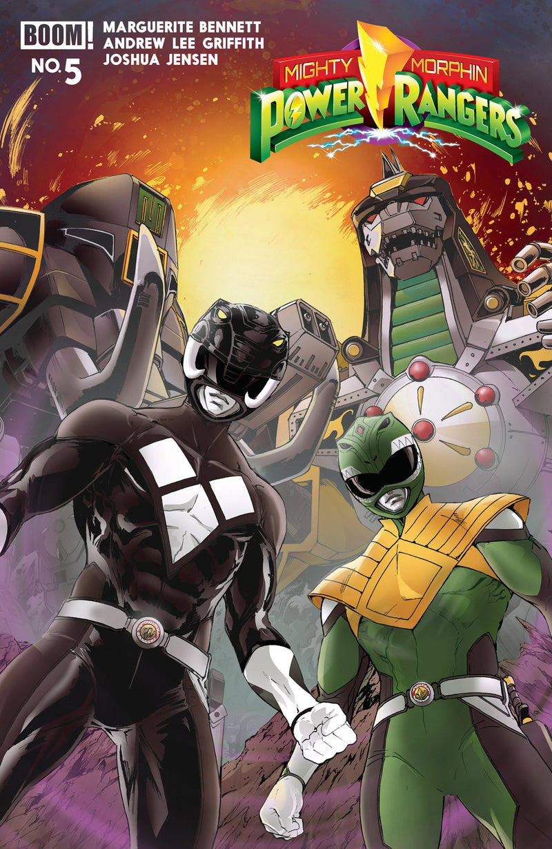 MIGHTY MORPHIN POWER RANGERS 2026 #5 B VAR DRESSED GRIFFITH CVR B