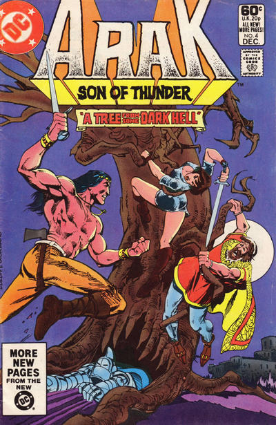 Arak / Son of Thunder 1981 #4 Direct ed. - back issue - $3.00