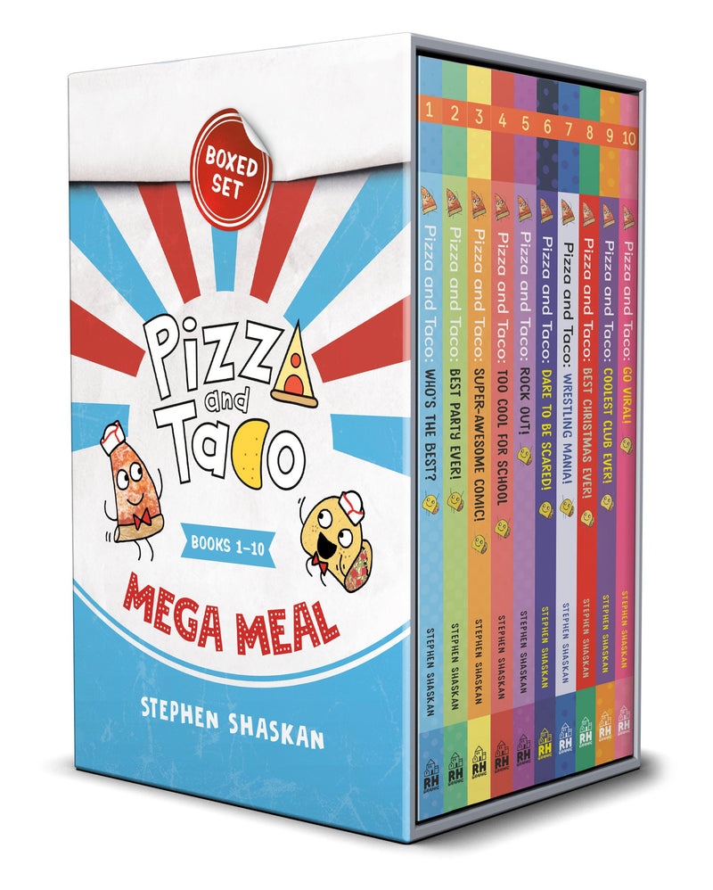 PIZZA AND TACO MEGA MEAL BOXED SET BOOKS 1-10