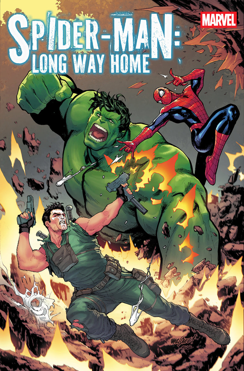 SPIDER-MAN LONG WAY HOME #4 DAVID MARQUEZ VAR CVR B
